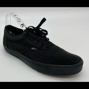 Vans Doheny Sneaker 186 Black Canvas Men’s Size 10.